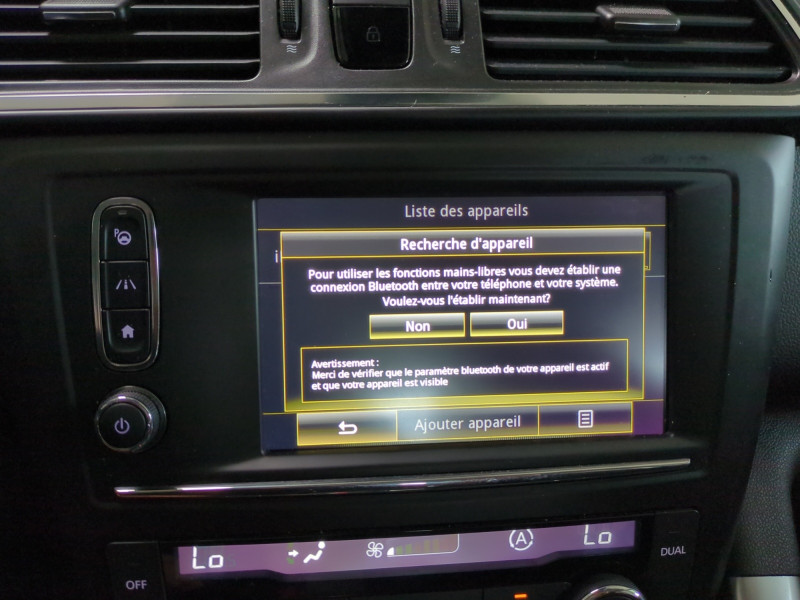 Photo 12 de l'offre de RENAULT KADJAR 1.2 TCE 130CH ENERGY INTENS EDC à 14990€ chez Automobiles 25