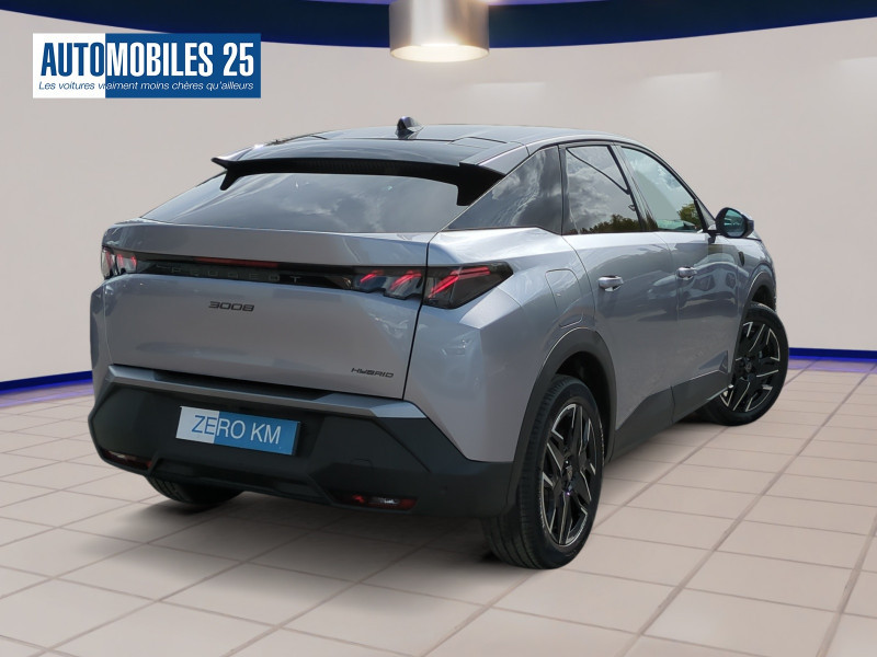 Photo 2 de l'offre de PEUGEOT 3008 1.2 HYBRID 145CH GT E-DCS6 - 22 % à 35499€ chez Automobiles 25