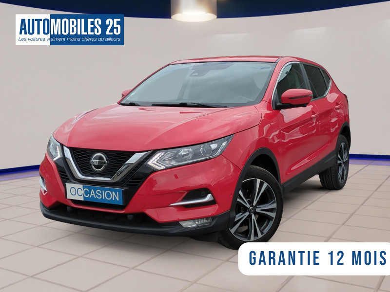 Nissan QASHQAI 1.5 DCI 115CH N-CONNECTA DCT 2019 EURO6-EVAP Diesel ROUGE Occasion à vendre