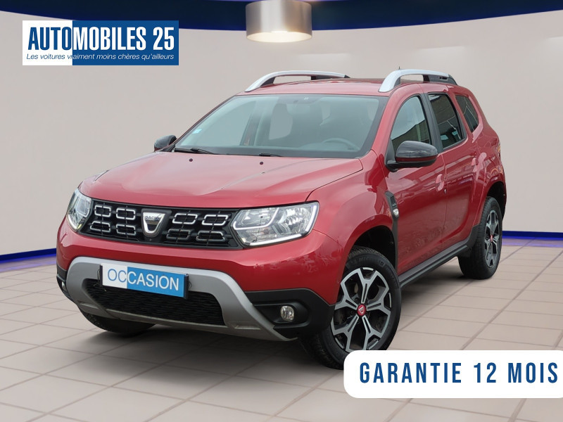Photo Dacia DUSTER 1.3 TCE 130CH FAP TECHROAD 4X2 Essence ROUGE en vente chez Automobiles 25 Dacia DUSTER 1.3 TCE 130CH FAP TECHROAD 4X2 Essence ROUGE Occasion à vendre