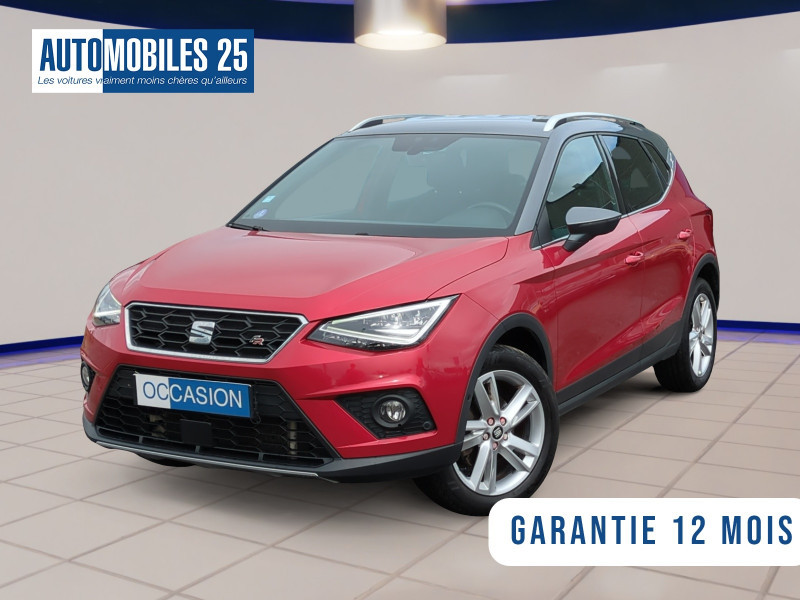 Seat ARONA 1.0 ECOTSI 115CH START/STOP FR DSG Essence ROUGE Occasion à vendre