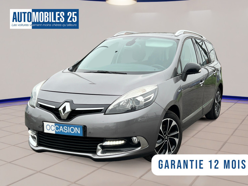 Renault GRAND SCENIC III 1.2 TCE 130CH ENERGY BOSE EURO6 7 PLACES 2015 Essence GRIS Occasion à vendre