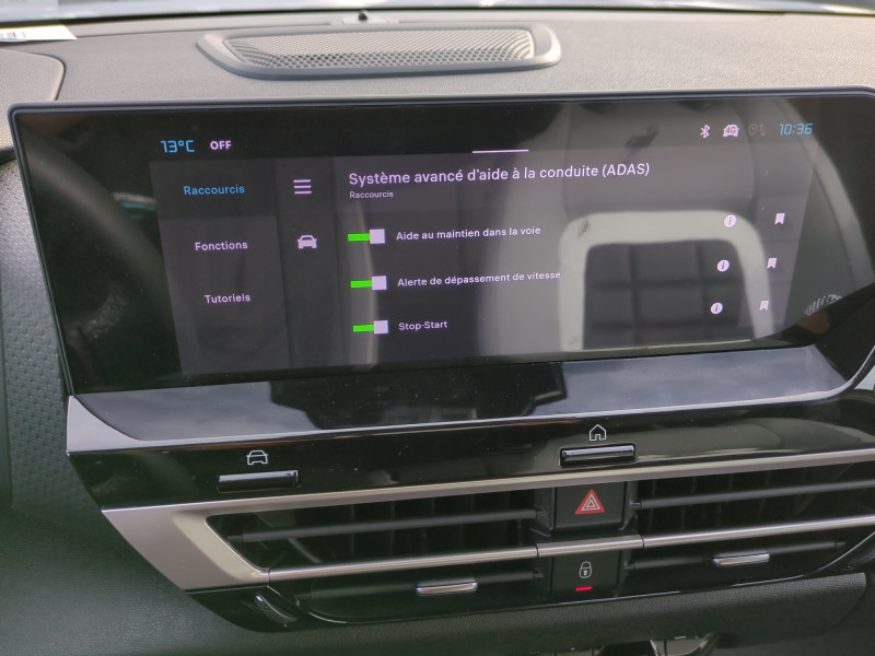 Photo 10 de l'offre de CITROEN C4 MAX HYBRIDE 145 E-DCS6 -31% à 24499€ chez Automobiles 25
