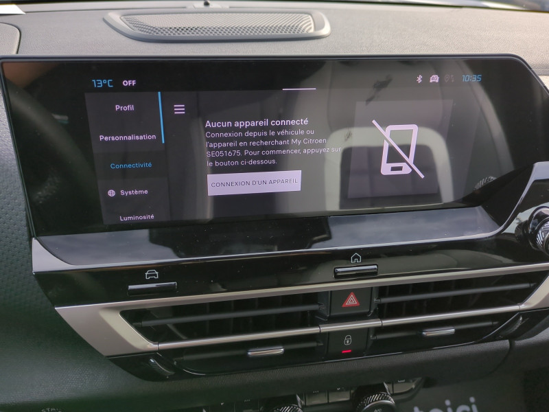Photo 11 de l'offre de CITROEN C4 MAX HYBRIDE 145 E-DCS6 -31% à 24499€ chez Automobiles 25