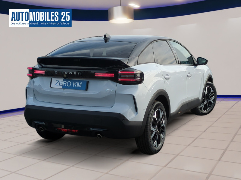 Photo 2 Citroen C4 MAX HYBRIDE 145 E-DCS6 -31% Hybride BLANC OKÉNITE / TOIT en vente chez Automobiles 25 Photo 2 de l'offre de CITROEN C4 MAX HYBRIDE 145 E-DCS6 -31% à 24499€ chez Automobiles 25