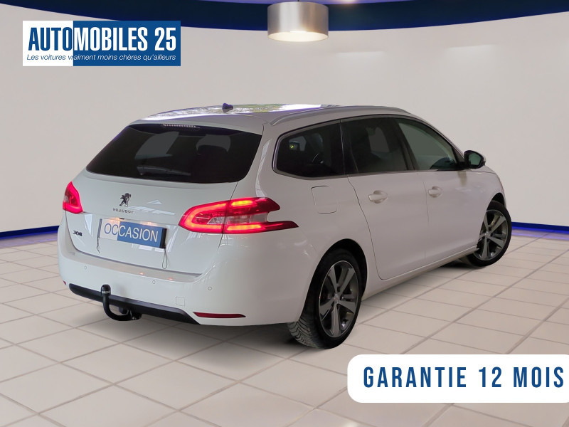 Photo 2 de l'offre de PEUGEOT 308 SW 1.5 BLUEHDI 130CH S&S ALLURE à 14990€ chez Automobiles 25