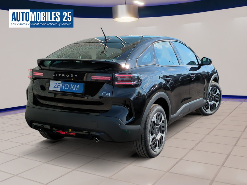 Photo 3 de l'offre de CITROEN C4 1.2 HYBRIDE 145CH S&S PLUS AUTOMATIQUE -32% à 21799€ chez Automobiles 25