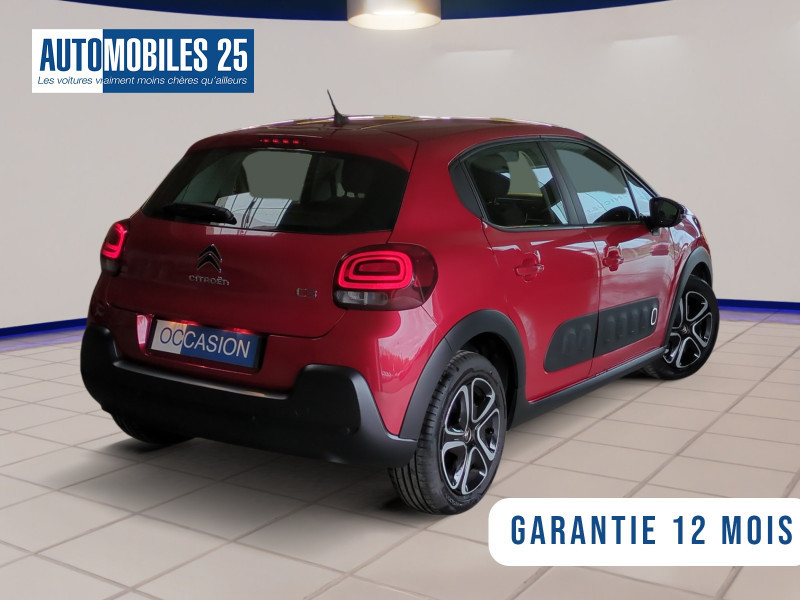 Photo 2 de l'offre de CITROEN C3 BLUEHDI 100CH GRAPHIC S&S E6.D-TEMP à 11990€ chez Automobiles 25