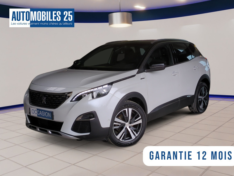 Peugeot 3008 1.6 BLUEHDI 120CH GT LINE S&S Diesel BLANC NACRÉ Occasion à vendre
