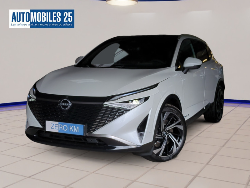 Nissan QASHQAI E-POWER 190CH TEKNA+ -28% Hybride BLANC NACRÉ Neuf à vendre