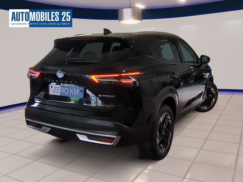 Photo 2 Nissan QASHQAI E-POWER 190CH N-CONNECTA -27% Hybride NOIR KURO en vente chez Automobiles 25 Photo 2 de l'offre de NISSAN QASHQAI E-POWER 190CH N-CONNECTA -27% à 31998€ chez Automobiles 25