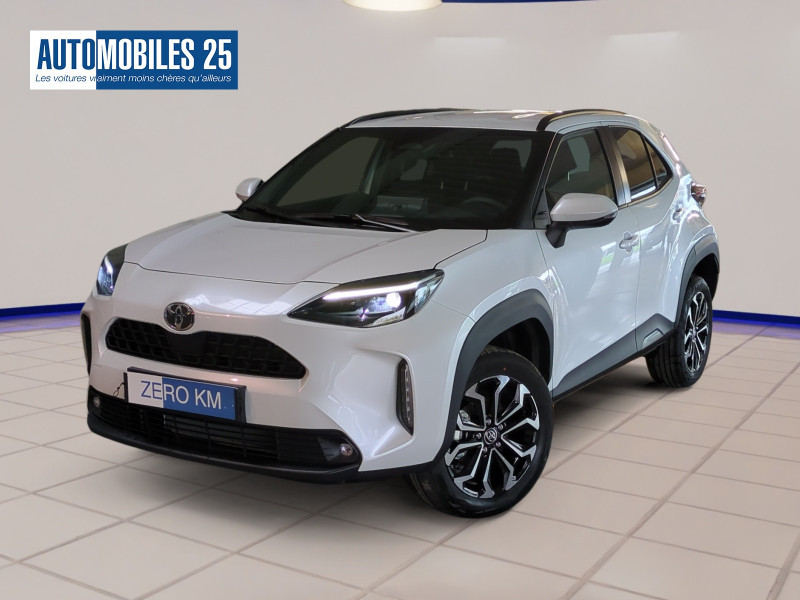 Toyota YARIS CROSS 130H DESIGN MY25 -17% Hybride BLANC NACRE Neuf à vendre