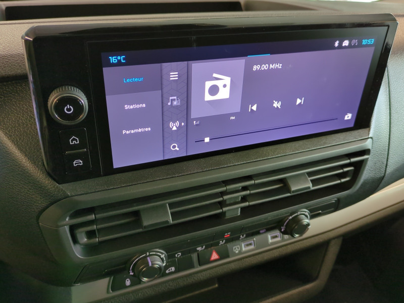 Photo 9 Citroen JUMPY FG XL 2.0 BLUEHDI 145CH S&S EAT8 -35% Diesel BLANC ICY en vente chez Automobiles 25 Photo 9 de l'offre de CITROEN JUMPY FG XL 2.0 BLUEHDI 145CH S&S EAT8 -35% à 31199€ chez Automobiles 25