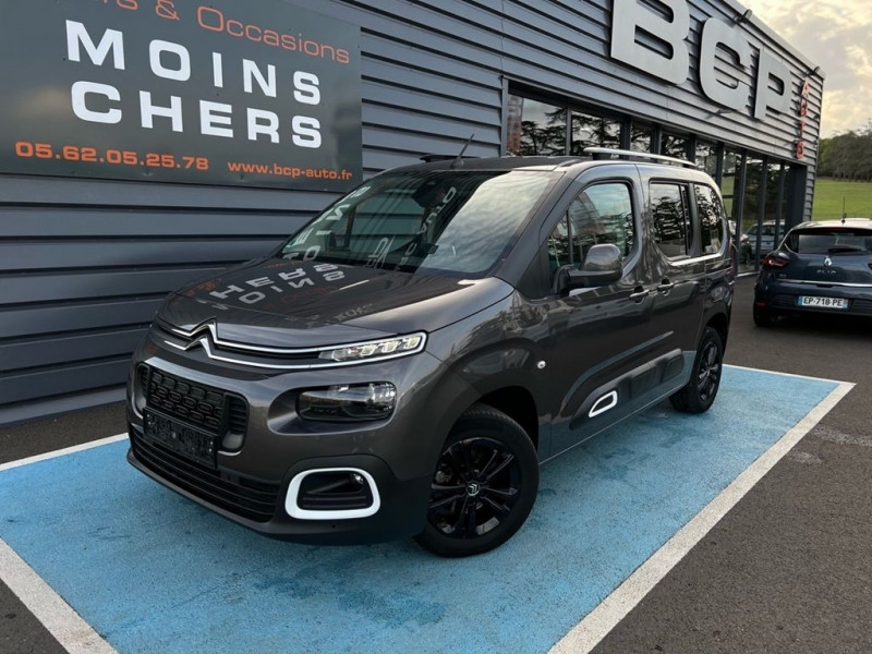 Citroen BERLINGO M BLUEHDI 100CH S&S SHINE Diesel GRIS PLATINIUM Occasion à vendre