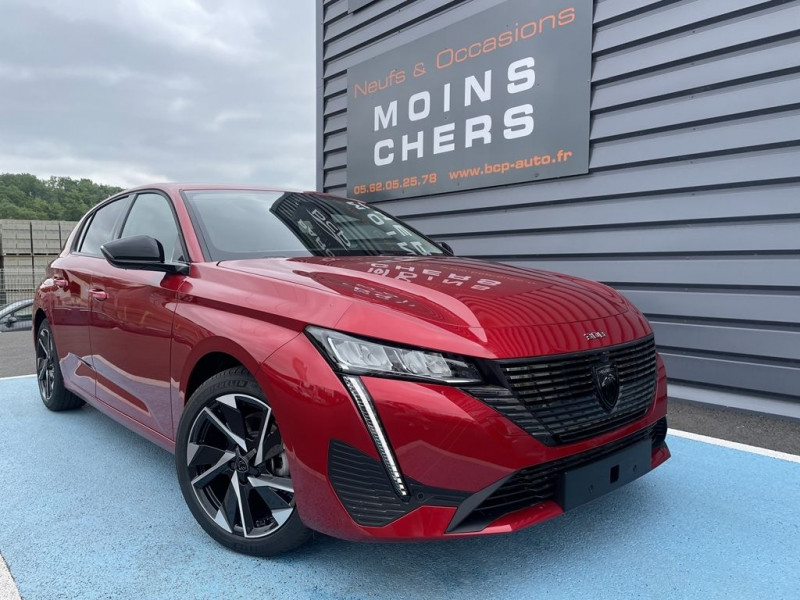 Peugeot 308 1.2 PURETECH 130CH S&S ALLURE PACK Essence ROUGE ELIXIR Occasion à vendre