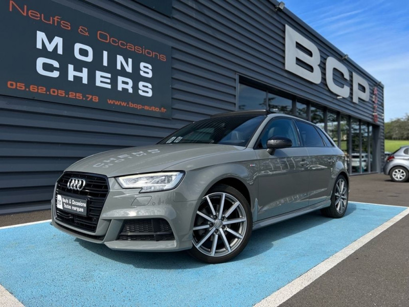 Audi A3 SPORTBACK 35 TFSI 150CH S LINE S TRONIC 7 B&O Essence GRIS Occasion à vendre