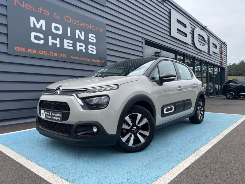 Citroen C3 1.2 PURETECH 110CH S&S SHINE EAT6 Essence SABLE Occasion à vendre