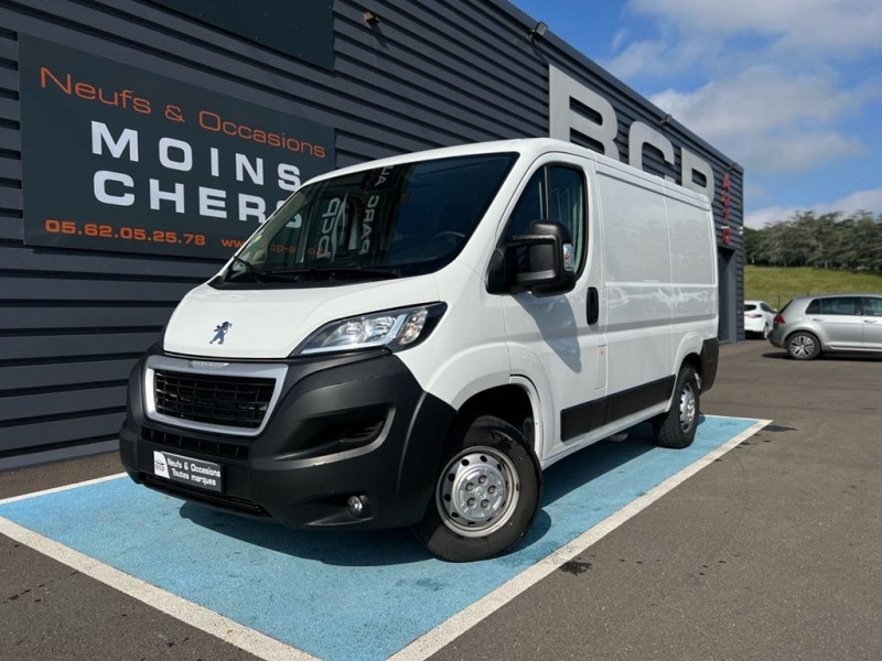 Peugeot BOXER FG 333 L1H1 2.2 BLUEHDI S&S 140CH ASPHALT Diesel BLANC Occasion à vendre