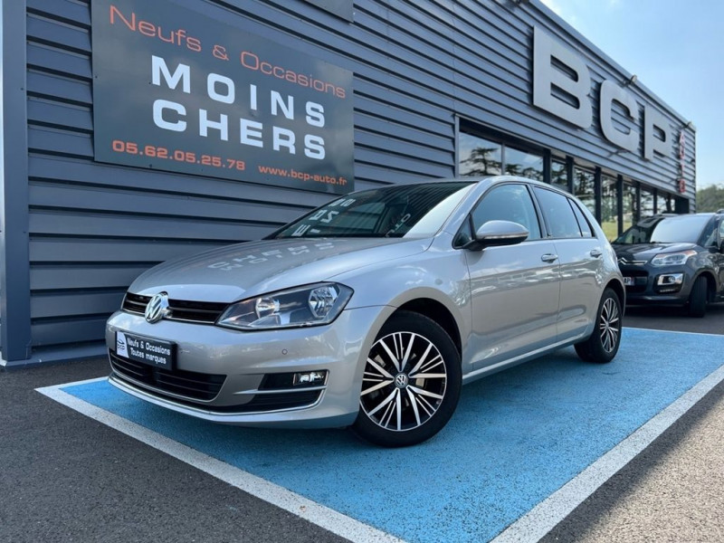 Volkswagen GOLF VII 2.0 TDI 150CH BLUEMOTION TECHNOLOGY FAP ALLSTAR DSG6 5P Diesel GRIS TUNGSTENE Occasion à vendre