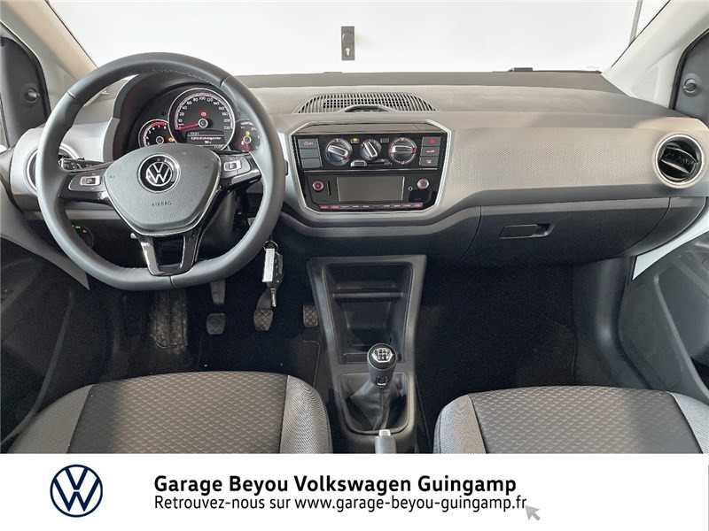 Photo 6 de l'offre de VOLKSWAGEN UP 1.0 65 BLUEMOTION TECHNOLOGY BVM5 à 14590€ chez Garage Beyou - Volkswagen Guingamp