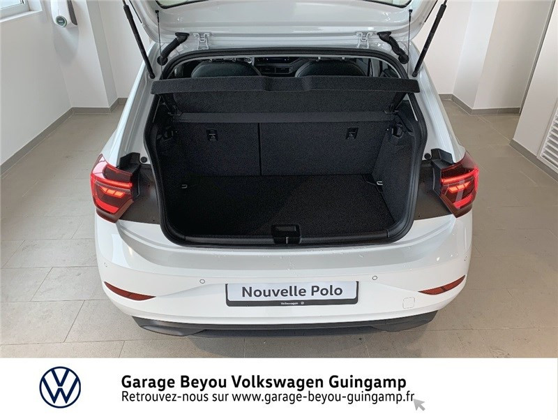 Photo 12 de l'offre de VOLKSWAGEN POLO 1.0 TSI 95 S&S DSG7 à 23990€ chez Garage Beyou - Volkswagen Guingamp