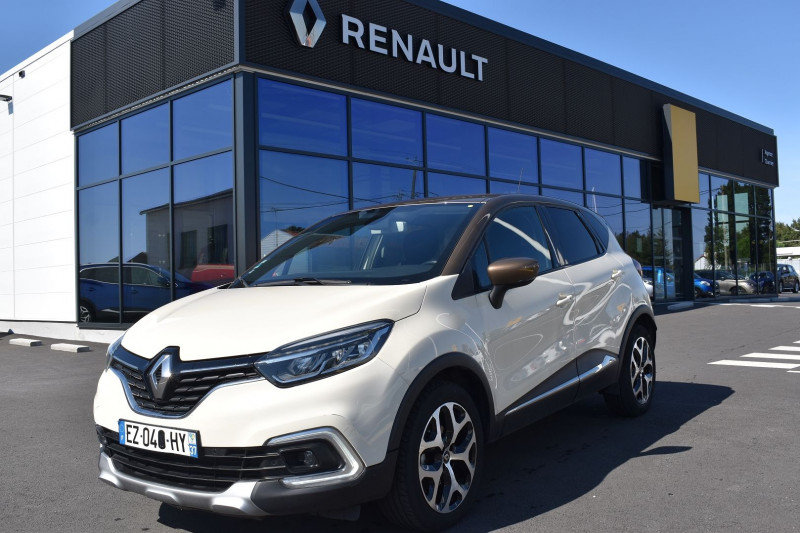 Renault CAPTUR 1.2 TCE 120CH ENERGY INTENS Essence IVOIRE/CAPPUCCIN Occasion à vendre