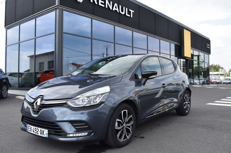 Renault CLIO IV 1.2 16V 75CH LIMITED 5P Essence GRIS TITANIUM Occasion à vendre