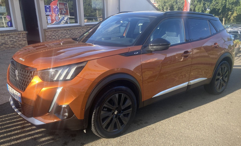 Peugeot 2008 1.2 PURETECH 155CH S&S GT EAT8 Essence ORANGE Occasion à vendre