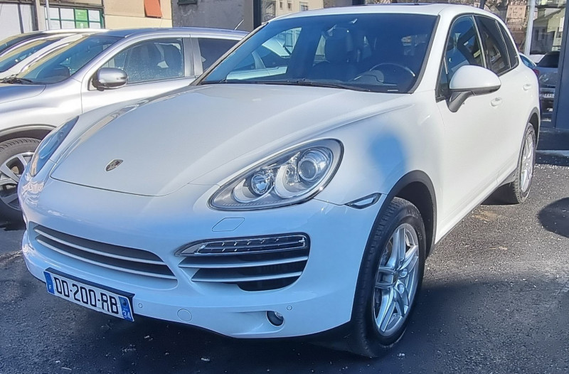 Porsche CAYENNE (958) DIESEL PLATINUM EDITION Diesel BLANC Occasion à vendre