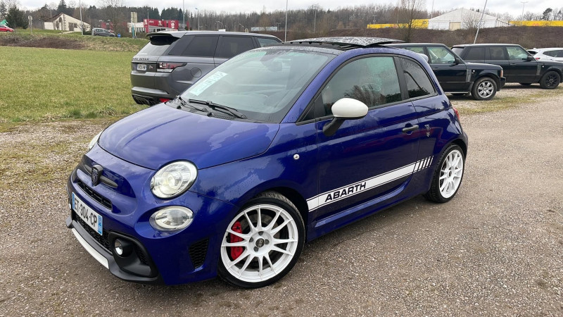 Abarth 500 1.4 TURBO T-JET 180CH 595 COMPETIZIONE MY17 Essence BLEU Occasion à vendre