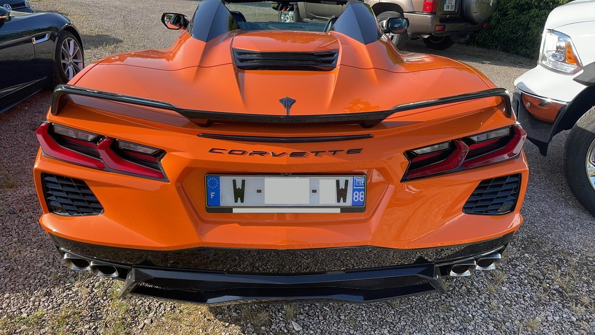 Chevrolet CORVETTE CABRIOLET C8 6.2 V8 482 CV 3LT d’occasion à JEUXEY