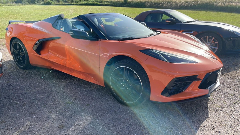 Photo 3 de l'offre de CHEVROLET CORVETTE CABRIOLET C8 6.2 V8 482 CV 3LT à 145000€ chez François-Pierre automobiles