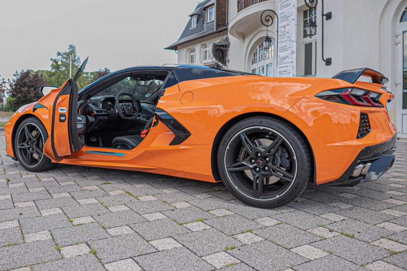 Photo 5 de l'offre de CHEVROLET CORVETTE CABRIOLET C8 6.2 V8 482 CV 3LT à 145000€ chez François-Pierre automobiles