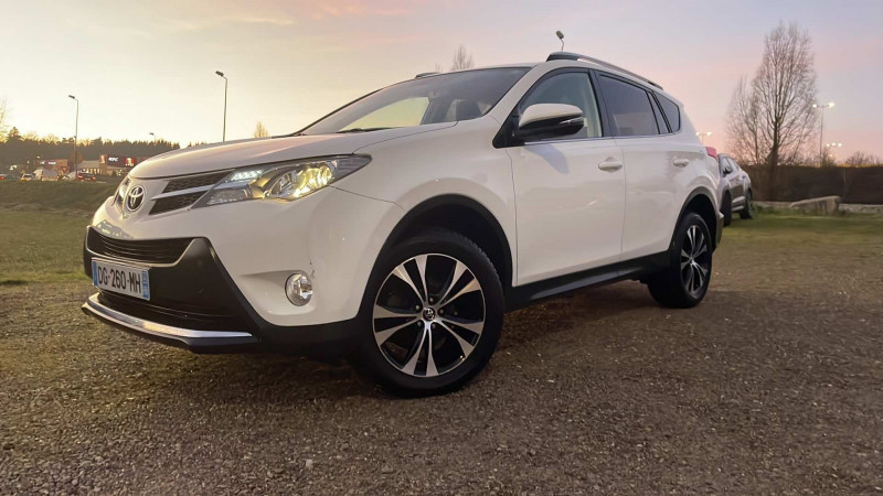 Toyota RAV4 124 D-4D LIFE 2WD Diesel BLANC Occasion à vendre