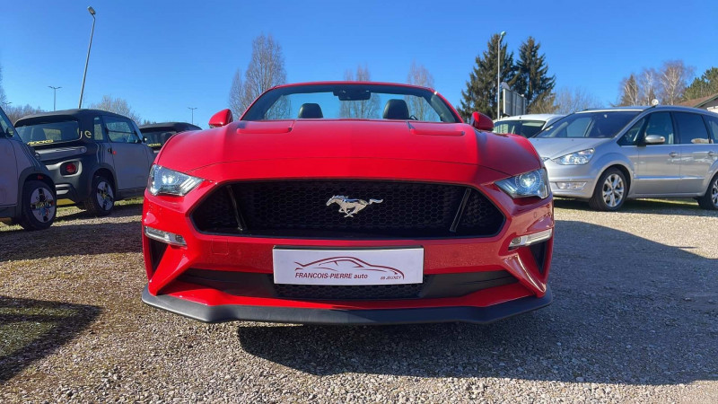 Photo 5 de l'offre de FORD MUSTANG CONVERTIBLE 5.0 V8 450CH GT BVA10 à 49900€ chez François-Pierre automobiles