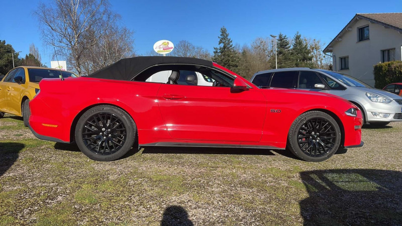 Photo 4 de l'offre de FORD MUSTANG CONVERTIBLE 5.0 V8 450CH GT BVA10 à 49900€ chez François-Pierre automobiles