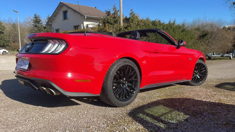 Photo 3 de l'offre de FORD MUSTANG CONVERTIBLE 5.0 V8 450CH GT BVA10 à 49900€ chez François-Pierre automobiles