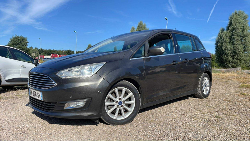 Ford GRAND C-MAX 1.5 TDCI 120CH STOP&START TITANIUM POWERSHIFT Diesel ANTHRACITE Occasion à vendre