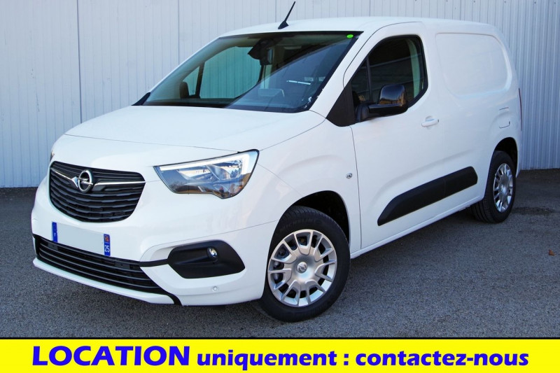 Opel COMBO CARGO LOCATION - L1H1 650KG 1.5 130CH S&S PACK BUSINESS Diesel BLANC JADE Occasion à vendre