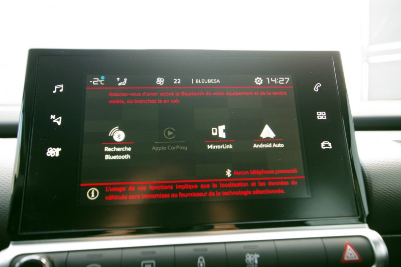 Photo 7 de l'offre de CITROEN C4 CACTUS 1.2 PURETECH 110CH S&S FEEL BUSINESS E6.D-TEMP à 14990€ chez ACCEL' AUTO