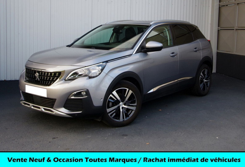 Peugeot 3008 1.2 PURETECH 130CH ALLURE + TOIT OUVRANT Essence GRIS ARTENSE Occasion à vendre
