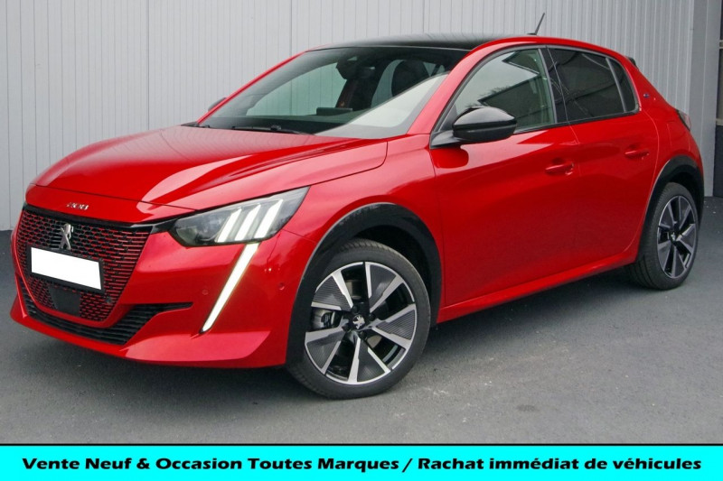 Peugeot 208 E-208 136CH  GT + TOIT PANO Electrique ROUGE ELIXIR Neuf à vendre