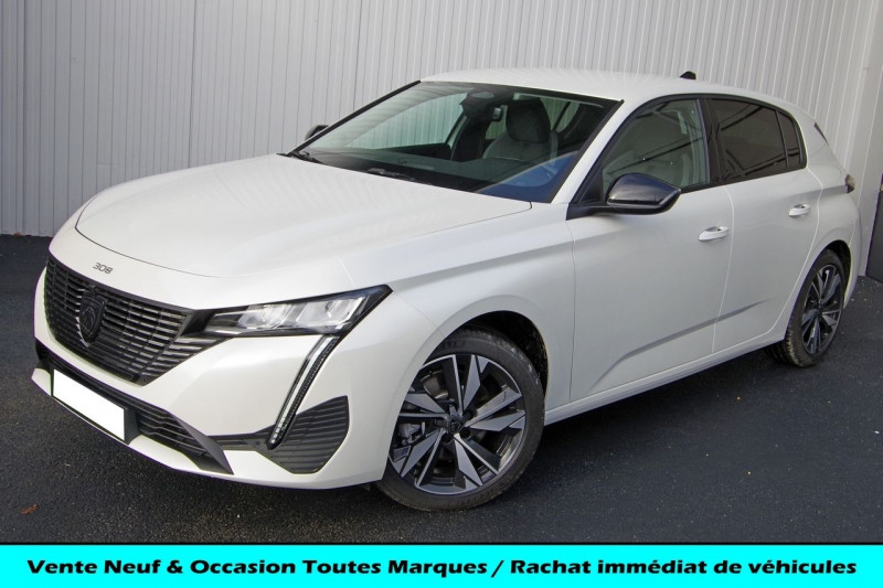 Peugeot 308 1.5 BLUEHDI 130CH S&S ALLURE EAT8 Diesel BLANC NACRÉ Neuf à vendre