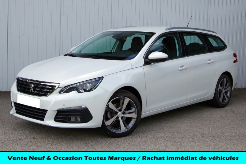 Peugeot 308 SW 1.2 PURETECH 130 CH ALLURE Essence BLANC NACRÉ Occasion à vendre