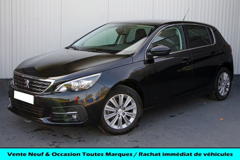 Peugeot 308 1.2 PURETECH 130CH S&S ALLURE Essence NOIR PERLA Occasion à vendre