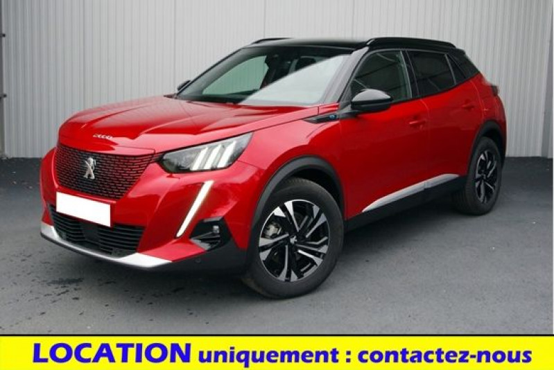 Peugeot 2008 LOCATION - E-2008 136CH  GT ELECTRIQUE Electrique ROUGE ELIXIR Neuf à vendre
