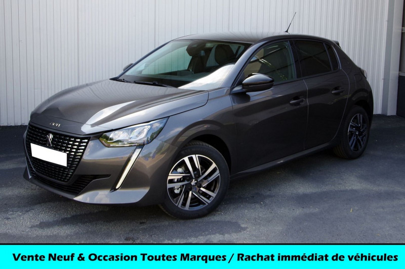 Peugeot 208 1.5 BLUEHDI 100 CH S&S ALLURE GPS Diesel GRIS PLATINIUM Occasion à vendre