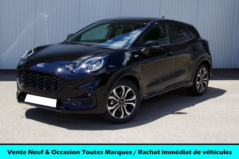 Ford PUMA 1.0 FLEXIFUEL E85 125CH MHEV ST-LINE Hybride NOIR SHADOW Occasion à vendre