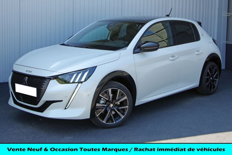 Peugeot 208 1.2 PURETECH 130CH GT PACK EAT8 + PANO Essence BLANC NACRÉ Occasion à vendre