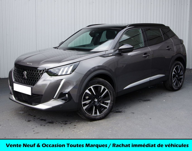 Peugeot 2008 1.5 BLUEHDI 130CH S&S  GT PACK EAT8 Diesel GRIS PLATINIUM Occasion à vendre